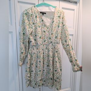 Floral Flowy Mini Dress